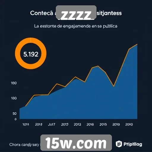 Estatísticas de visitantes e engajamento no zzzz